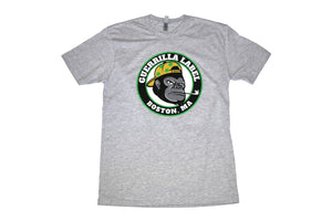 Guerrilla Boston Basketball T-Shirt- Grey