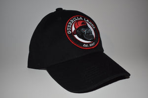 Guerrilla Baseball Cap- Big Logo Black